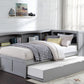 B2063BC-1BCR* - (4) Twin Bookcase Corner Bed with Twin Trundle