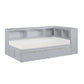 B2063BC-1BCT* - (4) Twin Bookcase Corner Bed with Storage Boxes