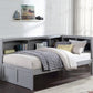 B2063BC-1BC* - (3) Twin Bookcase Corner Bed