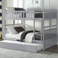 B2063FF-1*R - (4) Full/Full Bunk Bed with Twin Trundle