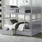 B2063FF-1*T - (4) Full/Full Bunk Bed with Storage Boxes