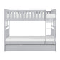B2063FF-1*R - (4) Full/Full Bunk Bed with Twin Trundle