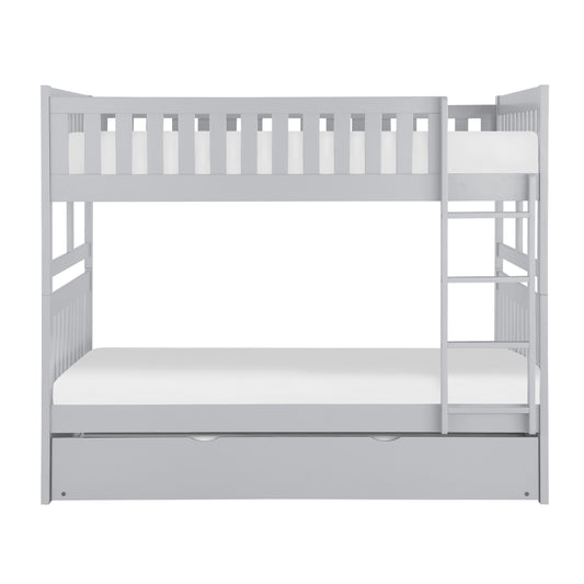B2063FF-1*R - (4) Full/Full Bunk Bed with Twin Trundle