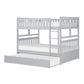 B2063FF-1*R - (4) Full/Full Bunk Bed with Twin Trundle