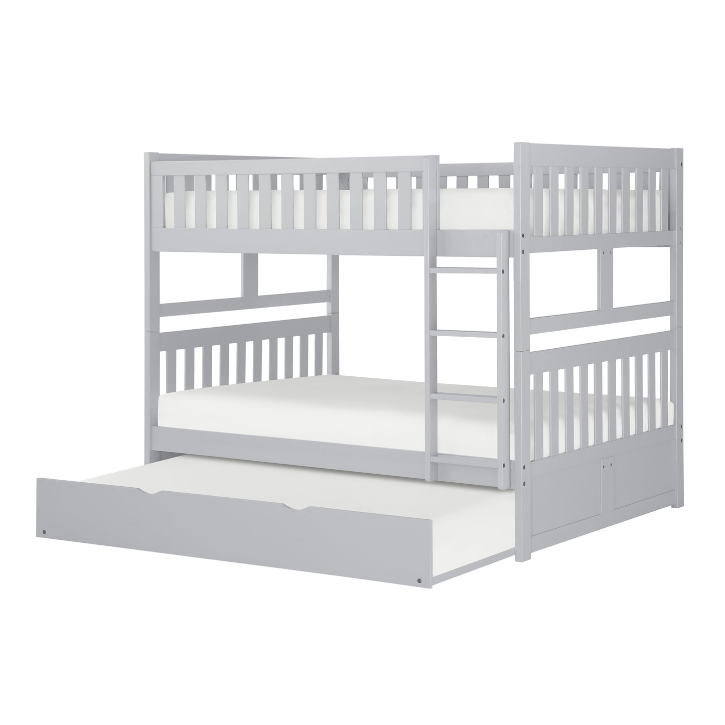 B2063FF-1*R - (4) Full/Full Bunk Bed with Twin Trundle