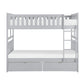 B2063FF-1*T - (4) Full/Full Bunk Bed with Storage Boxes