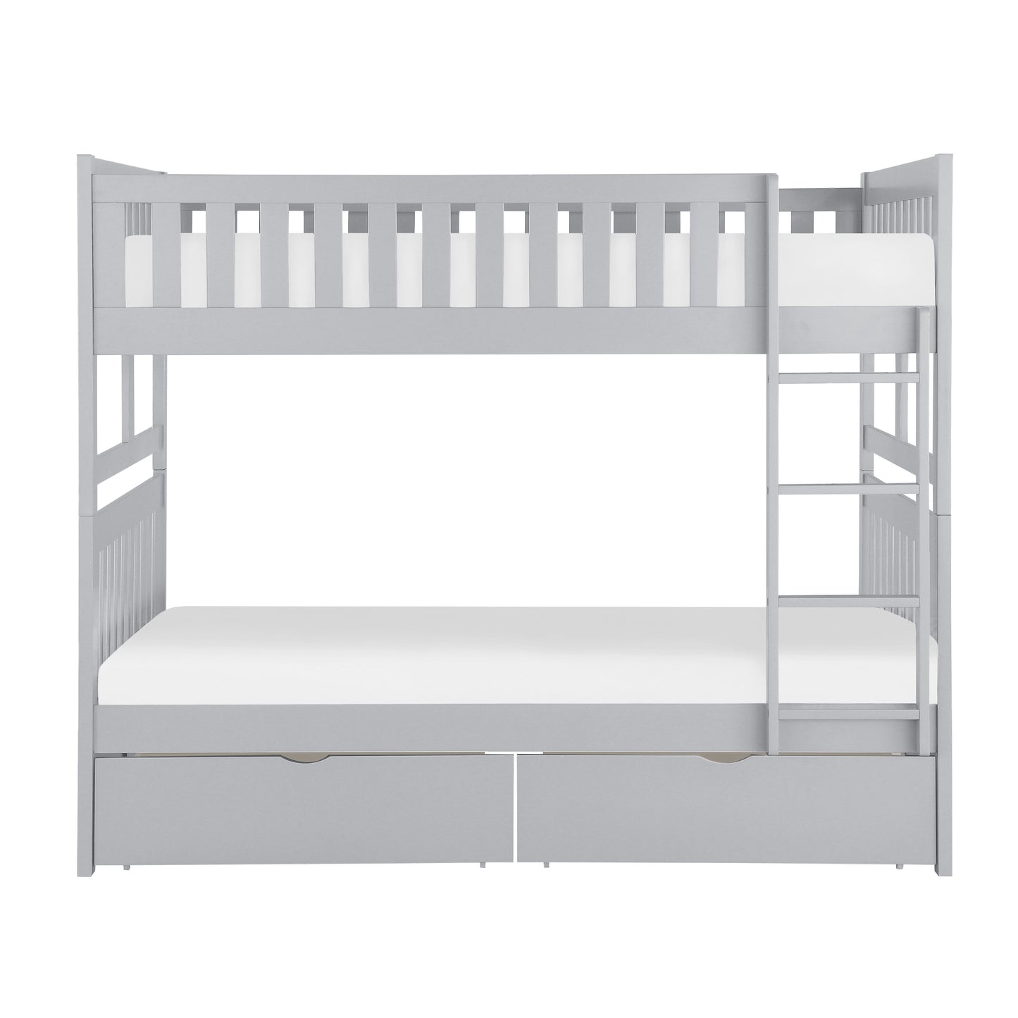 B2063FF-1*T - (4) Full/Full Bunk Bed with Storage Boxes