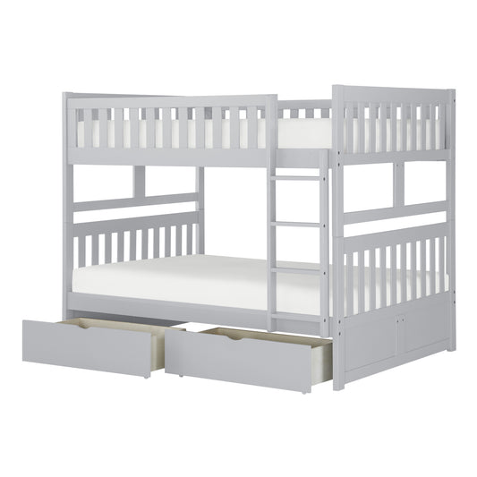 B2063FF-1*T - (4) Full/Full Bunk Bed with Storage Boxes