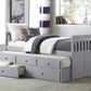 B2063PR-1* - (2) Twin/Twin Trundle Bed