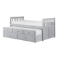B2063PR-1* - (2) Twin/Twin Trundle Bed