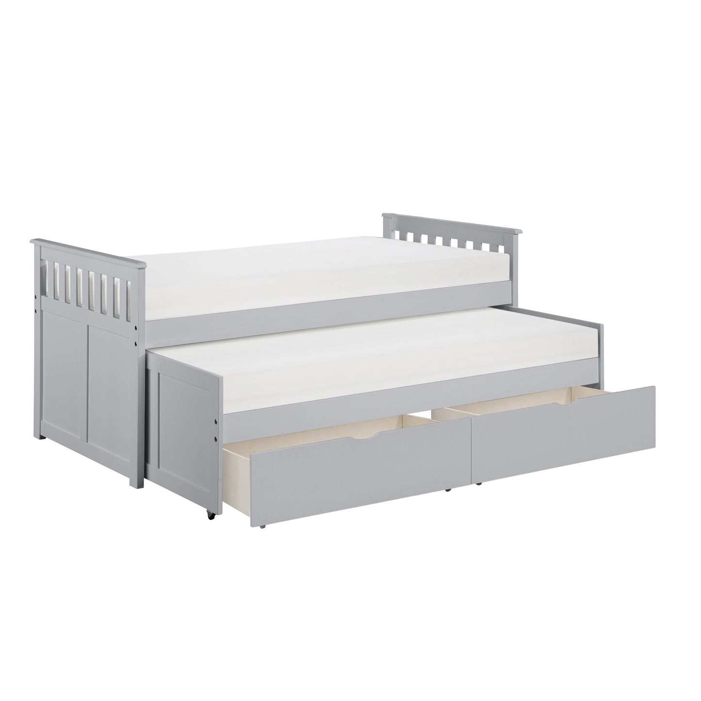 B2063RT-1T* - (4) Twin/Twin Bed with Storage Boxes