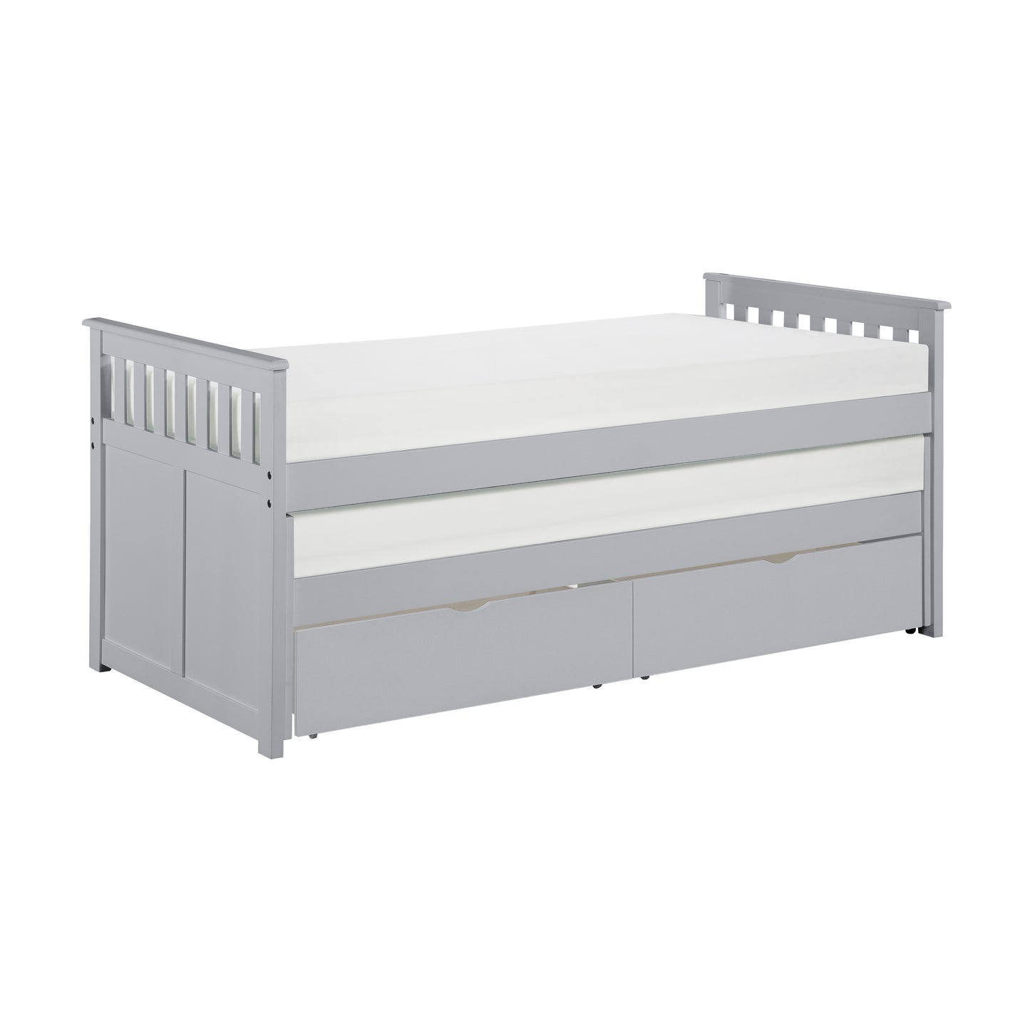 B2063RT-1T* - (4) Twin/Twin Bed with Storage Boxes