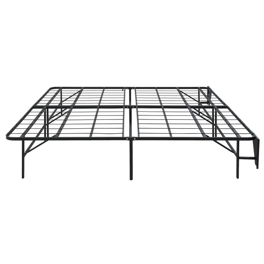 BF-1MT-CK - California King Foldable Metal Platform Bed Frame, Toolless