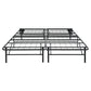 BF-1MT-CK - California King Foldable Metal Platform Bed Frame, Toolless