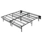 BF-1MT-CK - California King Foldable Metal Platform Bed Frame, Toolless