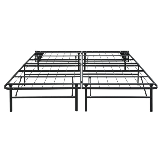BF-1MT-EK - Eastern King Foldable Metal Platform Bed Frame, Toolless