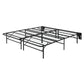 BF-1MT-CK - California King Foldable Metal Platform Bed Frame, Toolless