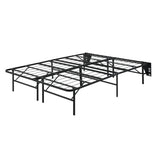 BF-1MT-Q - Queen Foldable Metal Platform Bed Frame, Toolless