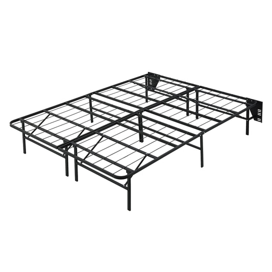 BF-1MT-Q - Queen Foldable Metal Platform Bed Frame, Toolless