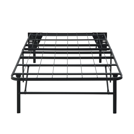BF-1MT-T - Twin Foldable Metal Platform Bed Frame, Toolless