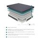 MT-H11ET*2 - 11" Split Eastern King Gel-Infused Memory Foam Hybrid Mattress(2-Piece)