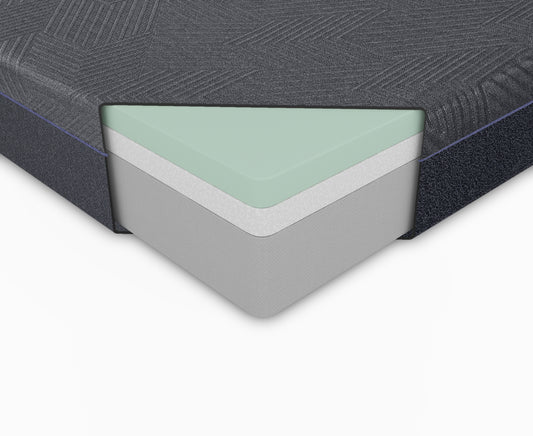 MT-UNG11CK - 11" California King Green Tea Gel-Infused Memory Foam Mattress