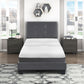 MT-UNH12T - 12" Twin Green Tea Gel-Infused Memory Foam Hybrid Mattress