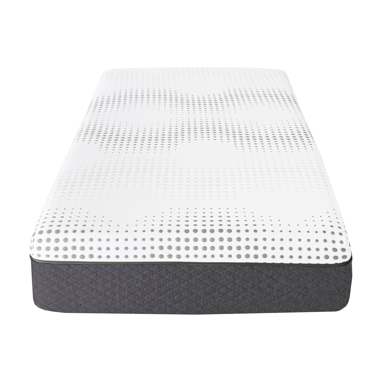MT-UNH12T - 12" Twin Green Tea Gel-Infused Memory Foam Hybrid Mattress