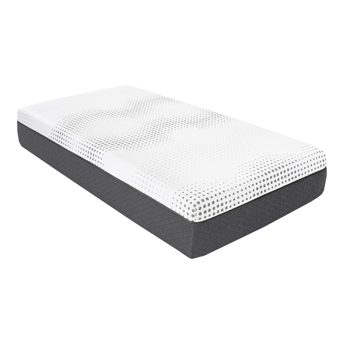 MT-UNH12T - 12" Twin Green Tea Gel-Infused Memory Foam Hybrid Mattress