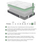 MT-UNH12T - 12" Twin Green Tea Gel-Infused Memory Foam Hybrid Mattress