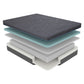MT-H11EK - 11" Eastern King Gel-Infused Memory Foam Hybrid Mattress