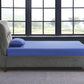 MT-PG07BLT - 7" Blue Twin Gel-Infused Memory Foam Mattress and Pillow Set