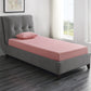 MT-PG07PKT - 7" Pink Twin Gel-Infused Memory Foam Mattress and Pillow Set