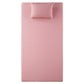 MT-PG07PKT - 7" Pink Twin Gel-Infused Memory Foam Mattress and Pillow Set