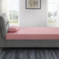 MT-PG07PKF - 7" Pink Full Gel-Infused Memory Foam Mattress and Pillow Set
