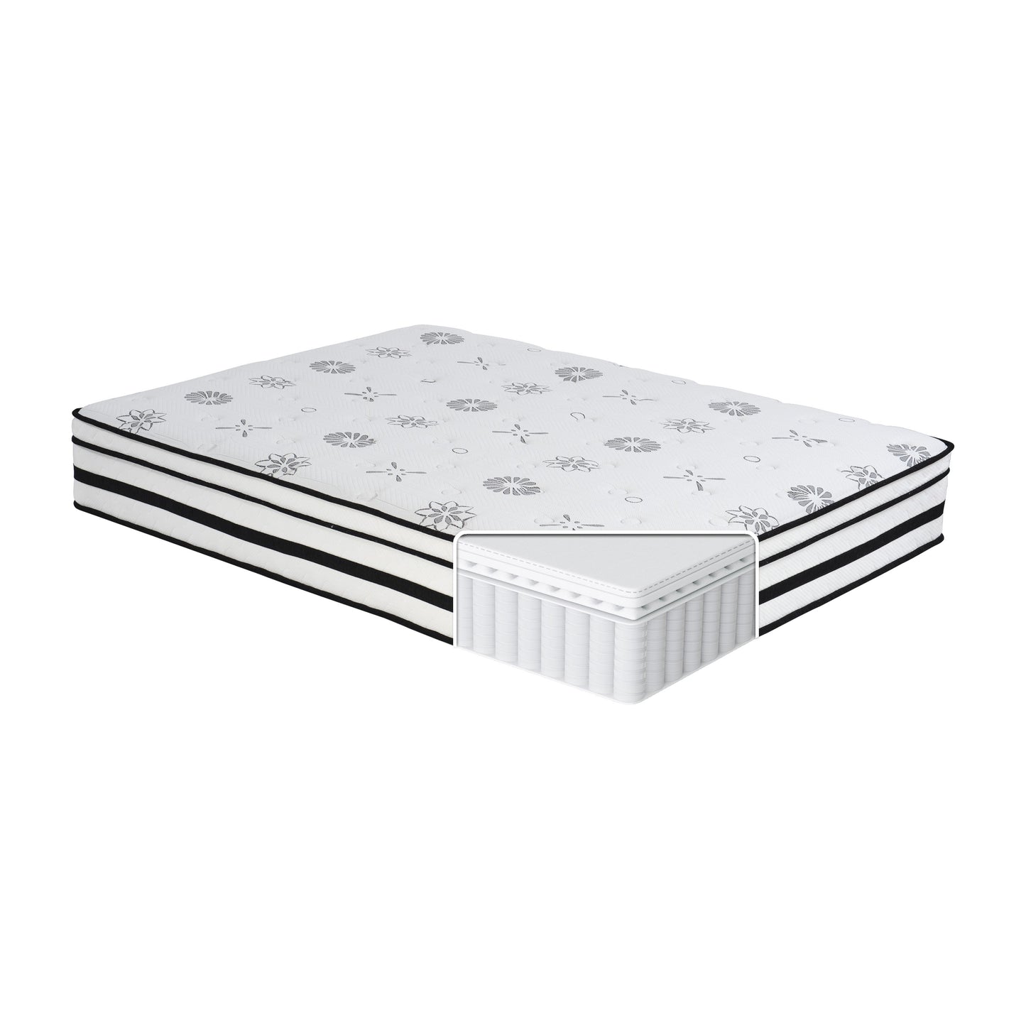 MT-PH12F - 12" Full Hybrid Mattress