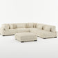 8555GY*2AC3CR - (5)5-Piece Modular Sectional