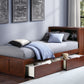 B2013BCDC-1T* - (3) Twin Bookcase Bed with Storage Boxes