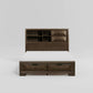 1753-1* - (3)Queen Platform Bed with Footboard Storage