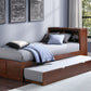 B2013BCDC-1R* - (3) Twin Bookcase Bed with Twin Trundle