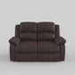 9700BRW*2 - 2pc Set: Sofa, Love