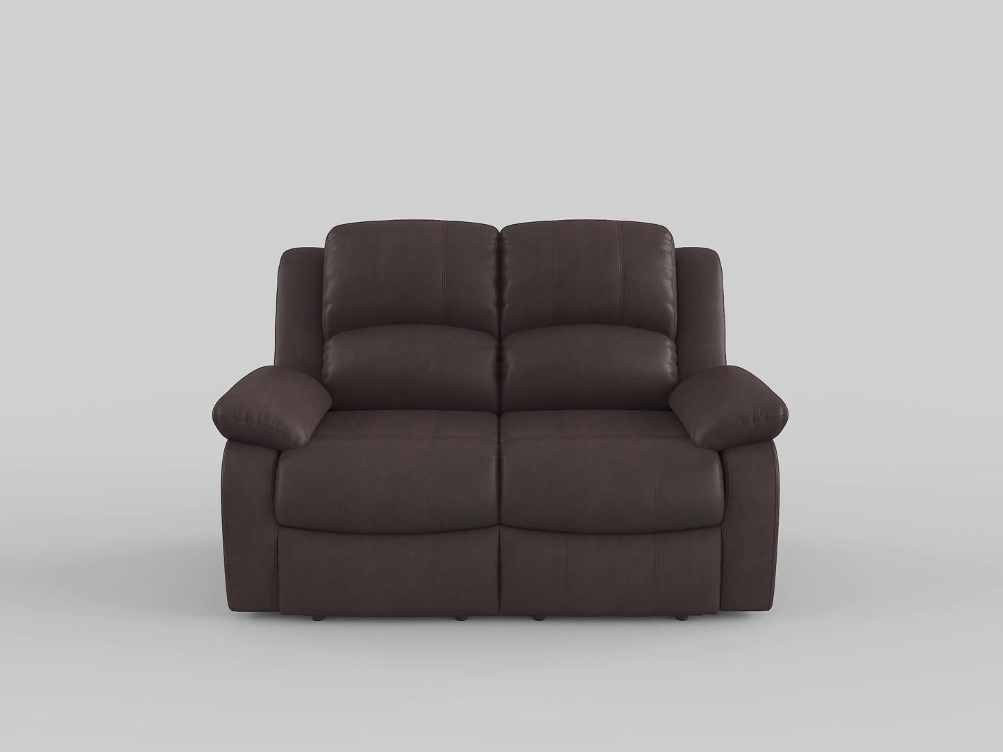 9700BRW*2 - 2pc Set: Sofa, Love