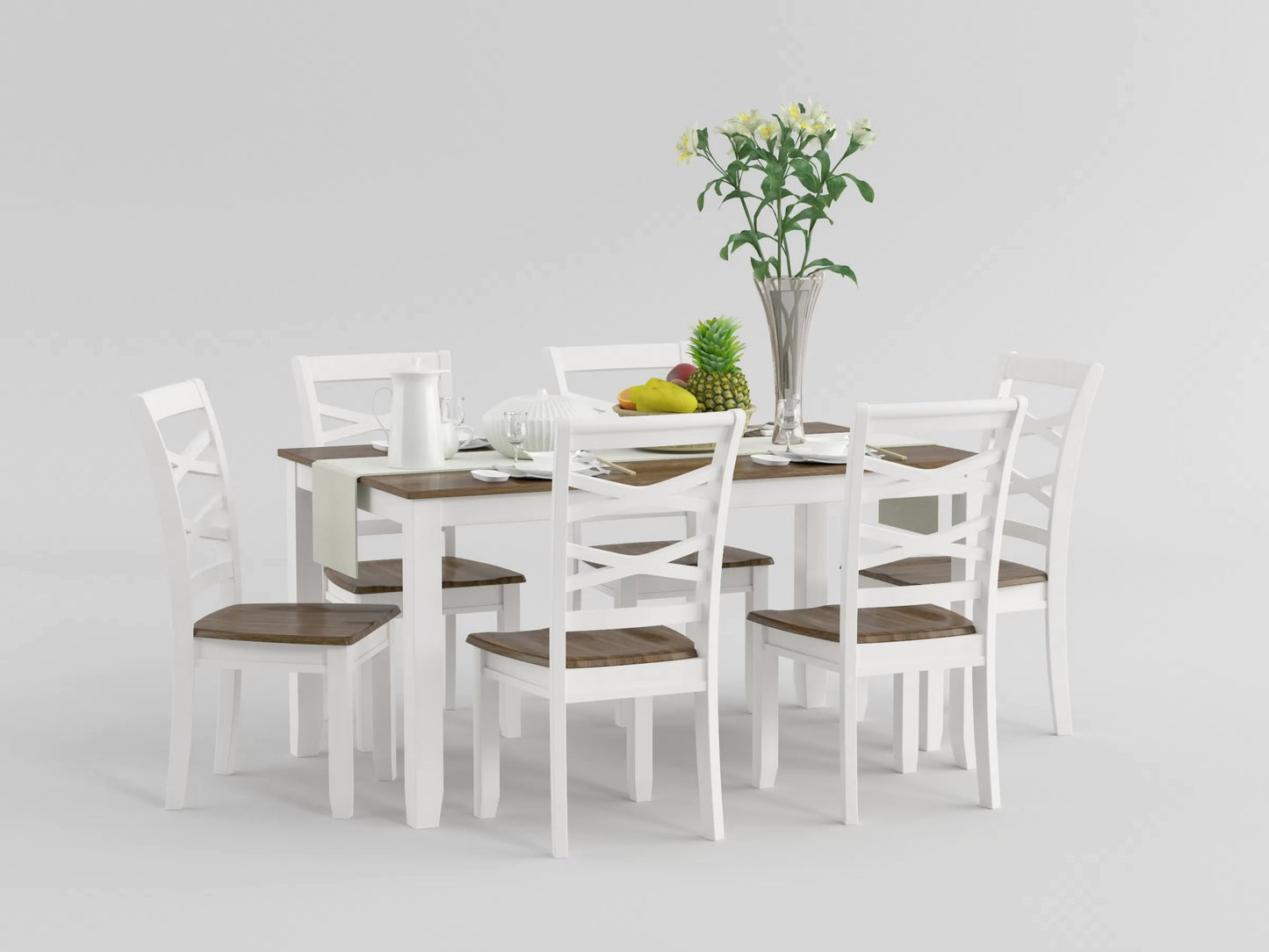 5894N-7P - 7-Piece Pack Dinette Set