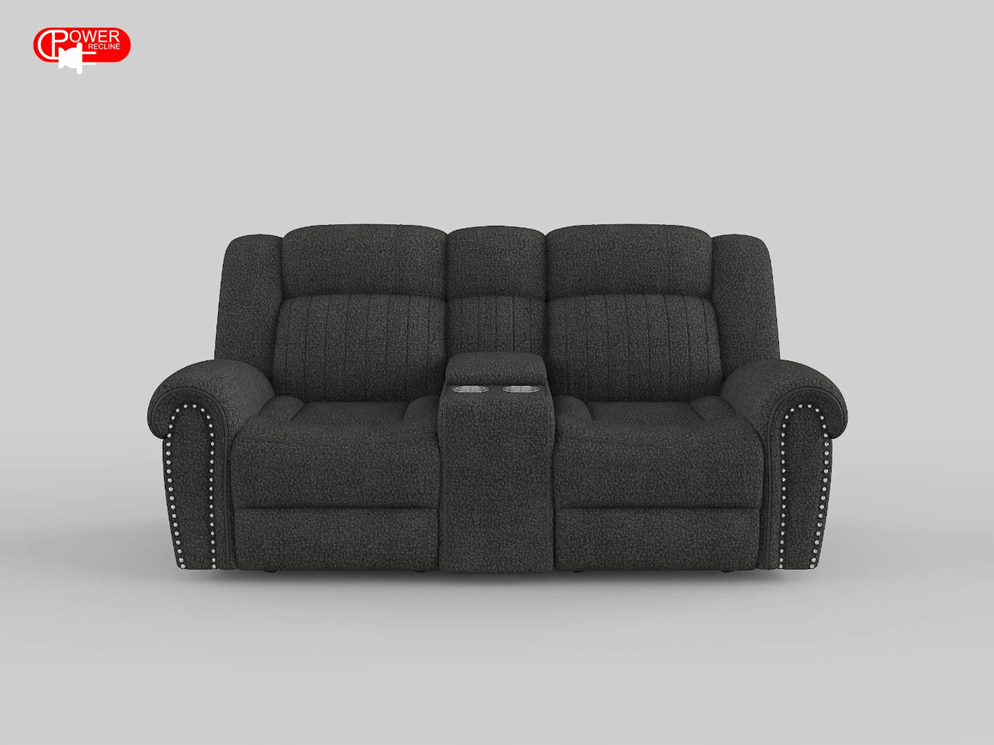 9204MT-2PW - Power Double Reclining Love Seat with Center Console