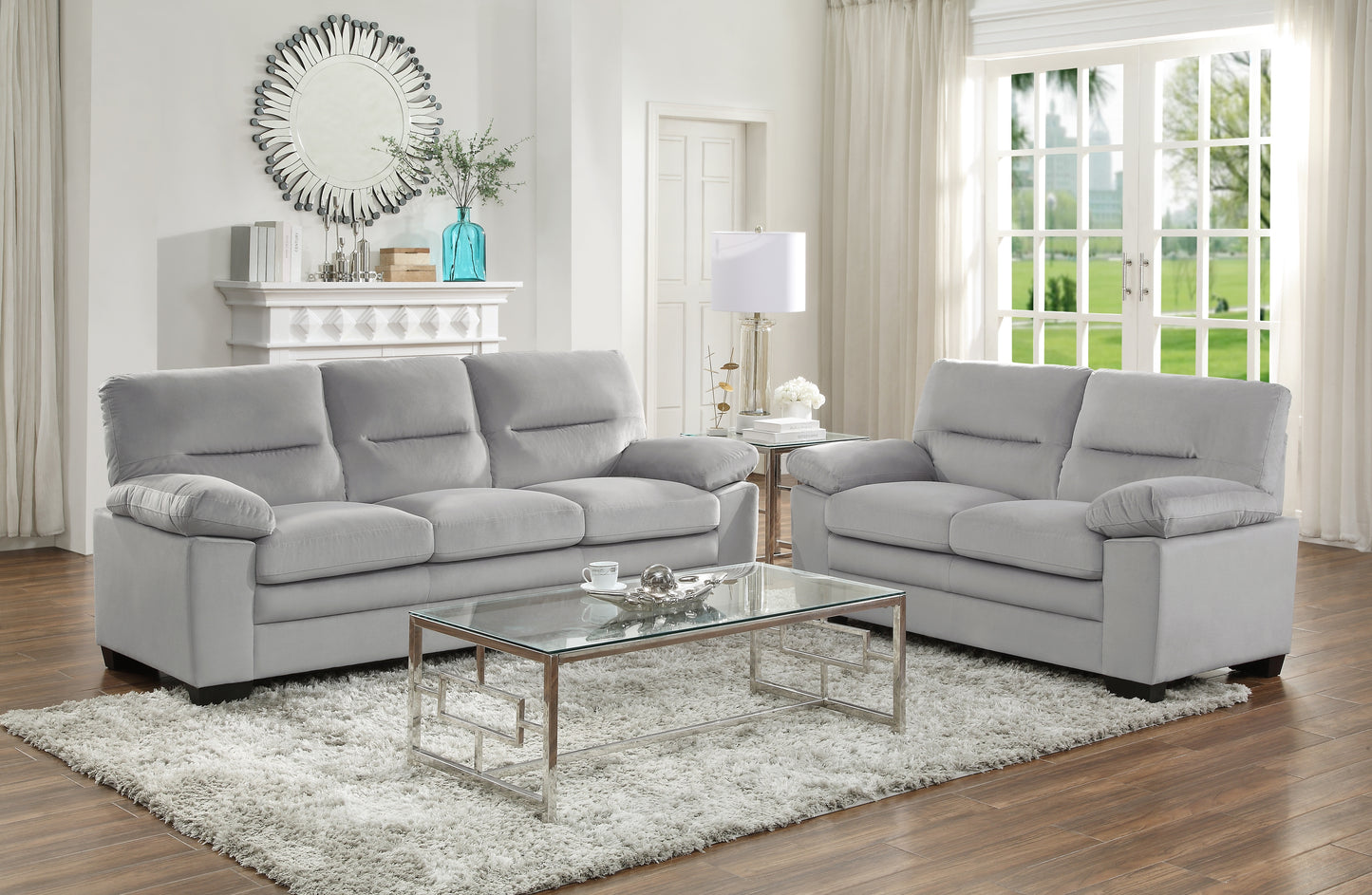 9328GY-2 - Love Seat