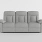 8440GRY-3 - Double Reclining Sofa