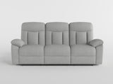 8440GRY-3 - Double Reclining Sofa